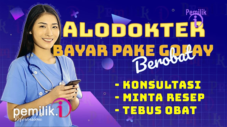 Berobat di Alodokter dengan Gopay